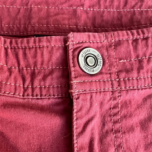 Kuhl Women's Capri Cropped Hiking Pants Rust Size 14 - Picture 2 of 7